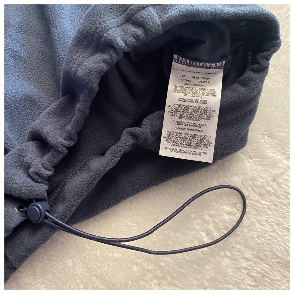 Columbia Fleece Long Sleeve Cropped Sweater Top - Picture 9 of 10